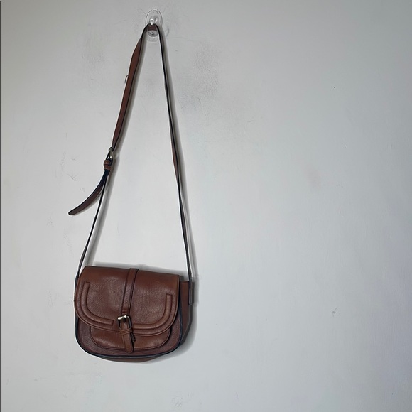 afkomst Handbags - Brown Leather Crossbody Bag